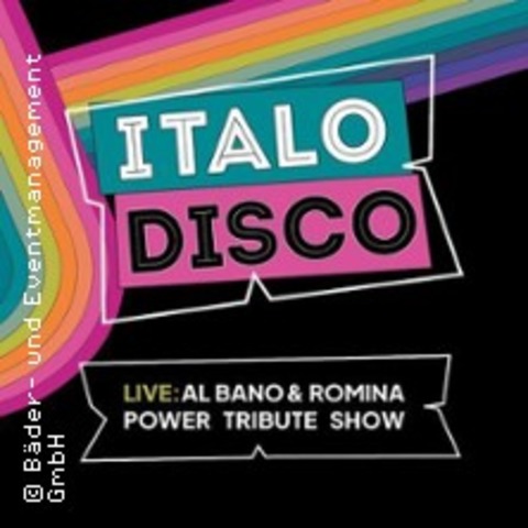 Italo Disco 2026 | Das Sommer-Highlight - HALLE (SAALE) - 11.07.2026 18:00