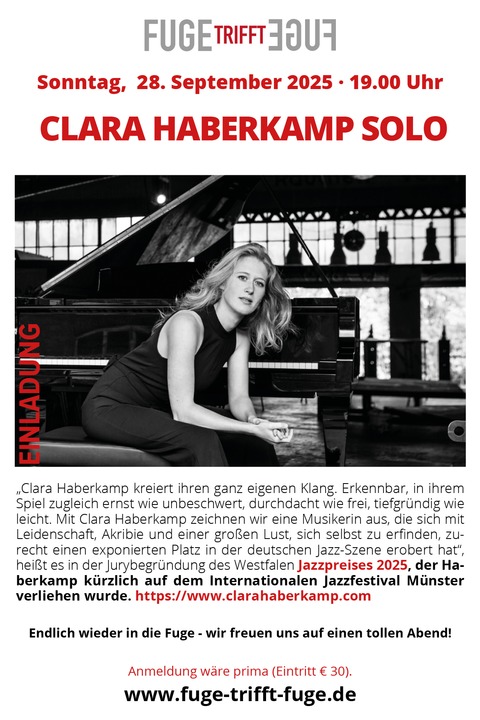 Clara Haberkamp - Denzlingen - 28.09.2025 19:00