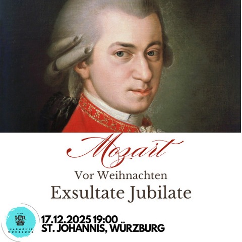 Mozart vor Weihnachten Orchesterkonzert II: Exsultate Jubilate - Wrzburg - 17.12.2025 19:00