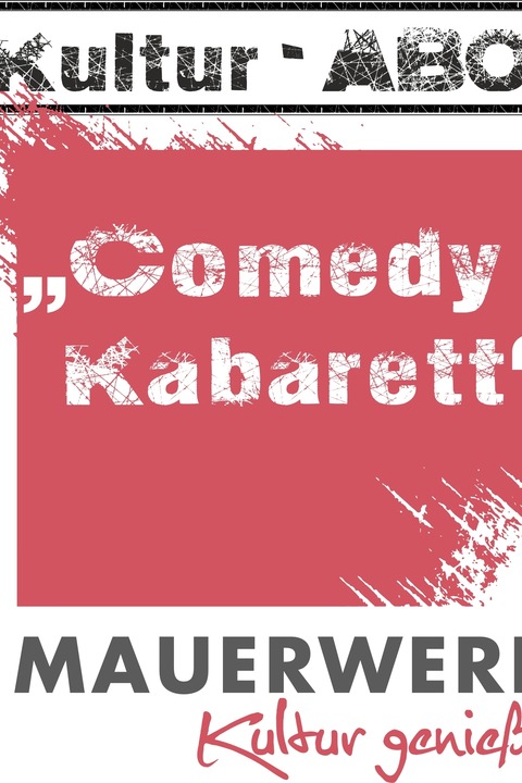 Comedy/Kabarett - Herrenberg - 01.09.2025 00:00
