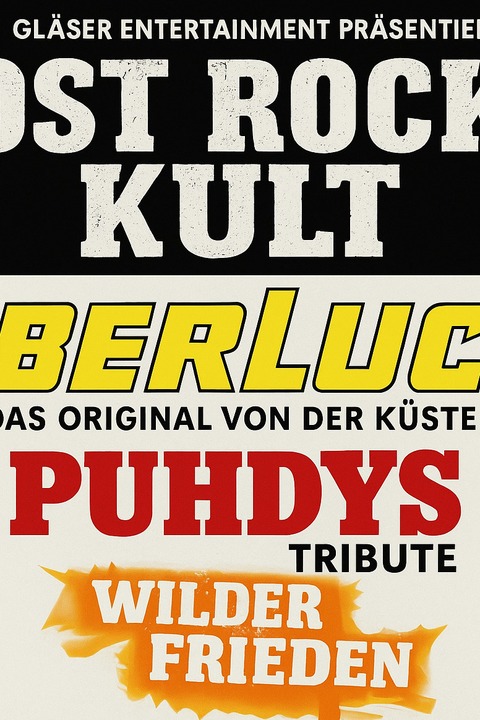 OST ROCK KULT - Berluc & Puhdys Tribute - Zeulenroda-Triebes - 08.08.2026 20:00