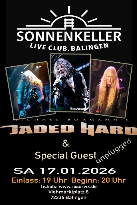 Jaded Hard - Balingen - 17.01.2026 19:00