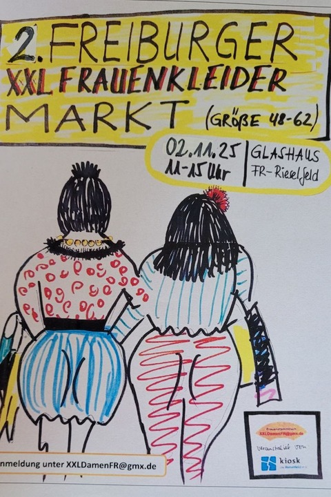 2.XXL Frauen Kleidermarkt fr Gre 48-62 - Freiburg - 02.11.2025 11:00