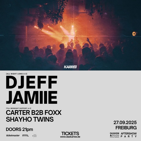 Djeff & Jamie - Freiburg - 27.09.2025 21:00