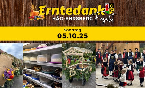 Erntedankfescht + Handwerkermarkt - Hg-Ehrsberg - 05.10.2025 11:30