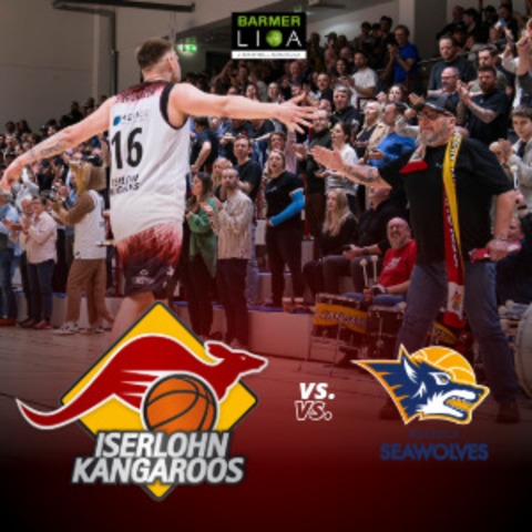 Iserlohn Kangaroos vs. Seawolves Academy - ISERLOHN - 21.02.2026 19:30