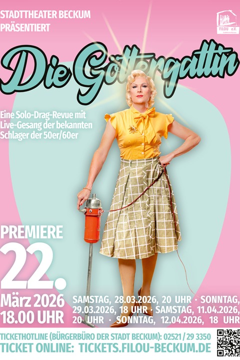 Die G�ttergattin - Solo-Drag-Revue - Beckum - 22.03.2026 18:00