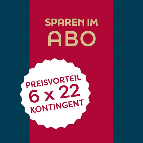 6 x 22 Kontingent  Spielzeit 2025 / 2026 - Freital - 27.09.2025 20:00