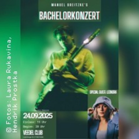 Manuel Breitzke's Bachelorkonzert + Special Guest: Leonora - KLN - 24.09.2025 20:00