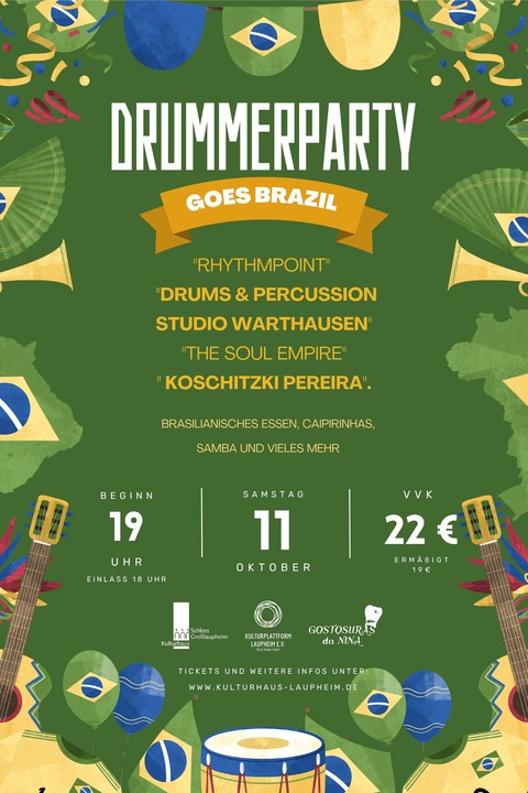 Dummerparty & Brasil - Laupheim - 11.10.2025 19:00