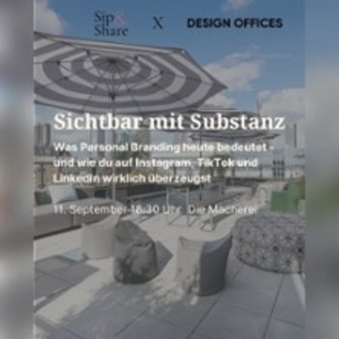 Personal Branding auf dem Punkt - Sip & Share - MNCHEN - 11.09.2025 18:30