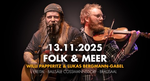 Folk und Meer - FREITAL - 13.11.2025 19:30