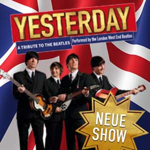 Yesterday - a Tribute to the Beatles in Bensheim - prsentiert von AP Entertainment & ATeams Touristik - Bensheim - 09.04.2026 20:00