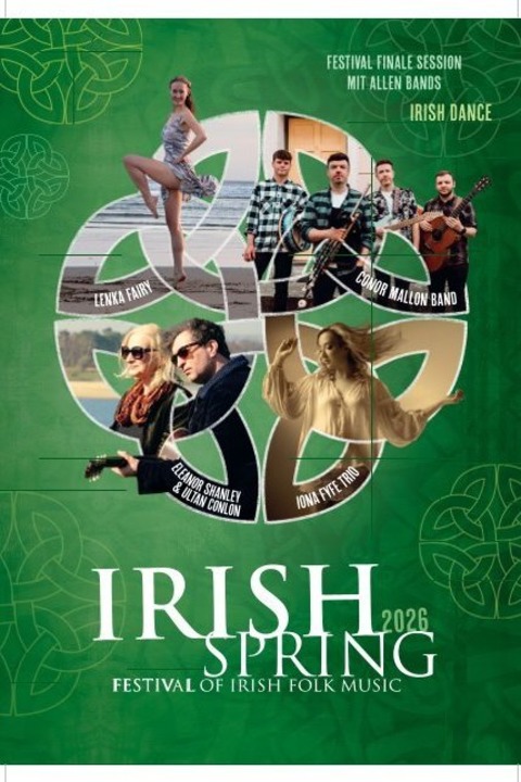 IRISH SPRING - FESTIVAL OF IRISH FOLK MUSIC 2026 - Laupheim - 27.03.2026 20:00