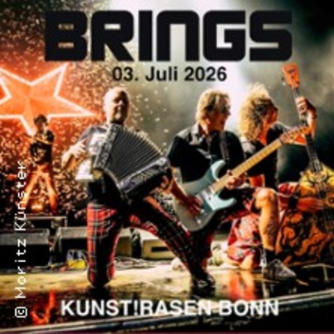 BRINGS ... auf dem KUNST!RASEN 2026 - BONN - 03.07.2026 19:00