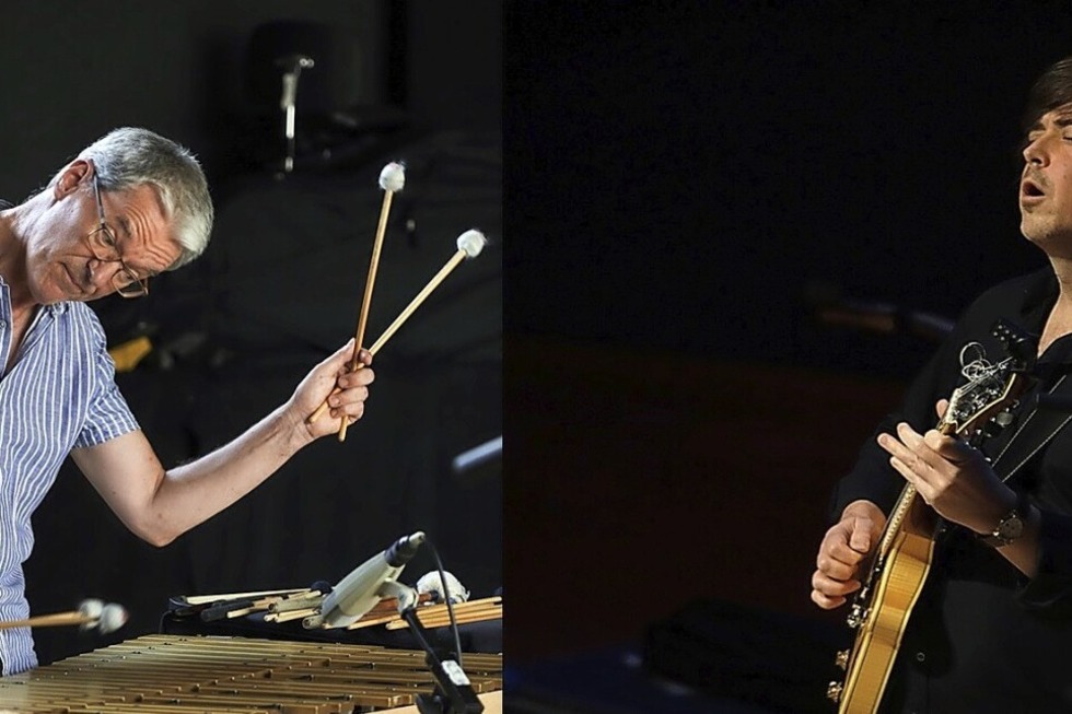 In der Reihe der Jazz am Schnberg Gartenkonzerte spielen Michael Kiedaisch und Frank Kuruc drei Abschlusskonzerte - Badische Zeitung TICKET