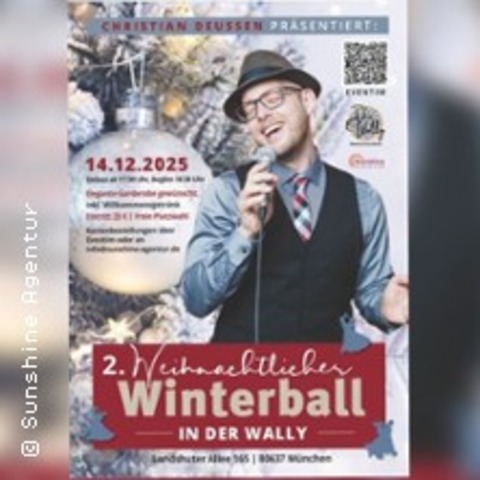 Weihnachtlicher Winterball mit Live Musik von Christian Deussen - MNCHEN - 14.12.2025 18:30