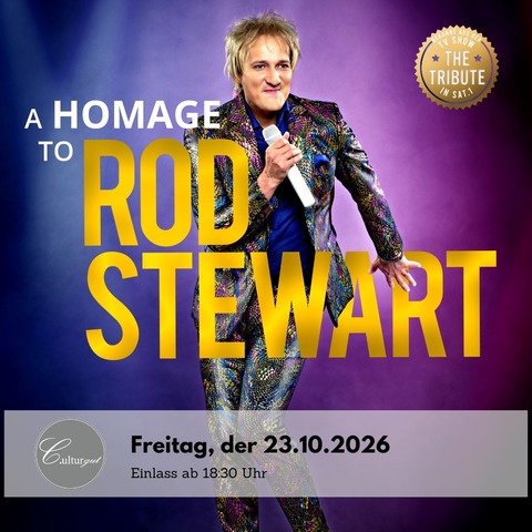 Mr. Rod - A Homage to ROD STEWART - Special unplugged Concert - Quartett - Flensburg - 23.10.2026 19:30