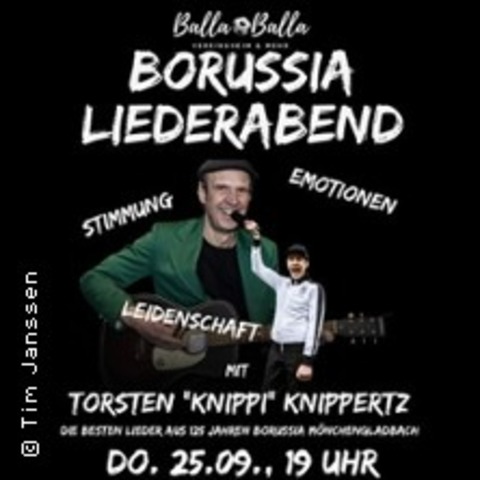 Borussia Liederabend - Die besten Songs aus 125 Jahren Borussia - BRGGEN - 25.09.2025 19:00