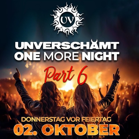 UV on Tour - One More Night Part 6 - Best of UV & Onkelz Party - Karlsruhe - 02.10.2025 21:00