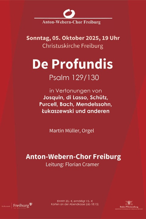 Anton-Webern-Chor Freiburg - Freiburg - 05.10.2025 19:00