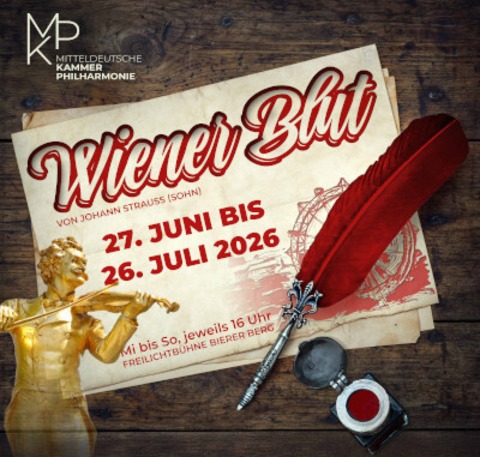 Wiener Blut - 28. Schnebecker Operettensommer - Schnebeck (Elbe) - 23.07.2026 16:00