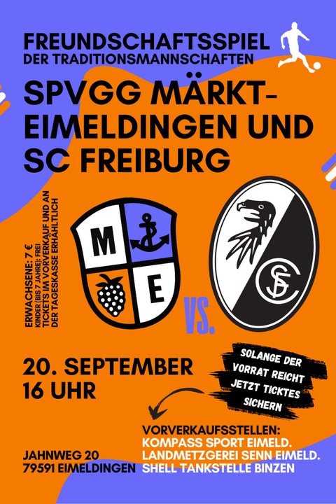 Traditionsmannschaft des Sportclub Freiburg - Eimeldingen - 20.09.2025 16:00