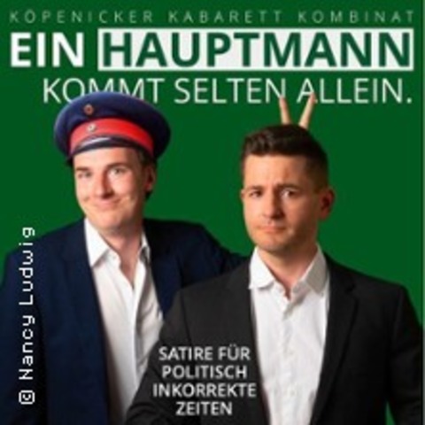 Ein Hauptmann kommt selten allein - Martin Valenske & Henning Ruwe - BERLIN - 07.09.2025 16:00