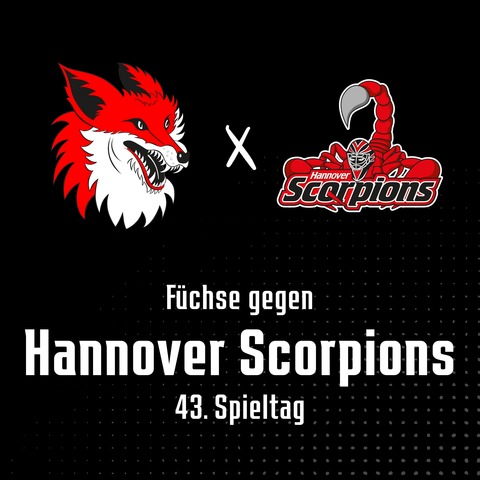 43. Spieltag: F�chse Duisburg - Hannover Scorpions - Duisburg - 25.01.2026 18:30