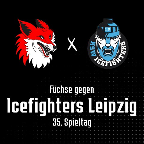 35. Spieltag: F�chse Duisburg - Icefighters Leipzig - Duisburg - 04.01.2026 18:30