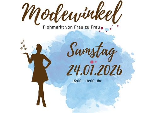 Modewinkel - Frauenflohmarkt von Frau zu Frau - Gifhorn - 24.01.2026 15:00