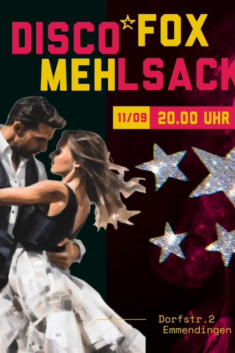 Discofox Tanznacht - Emmendingen - 11.09.2025 20:00