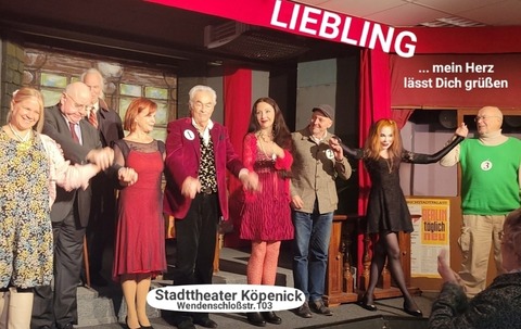 &#8222;Liebling, mein Herz lsst Dich gren&#8220; gemeinsam gegen einsam oder auch ein Abenteuer - &#8222;Liebling, mein Herz lsst Dich gren&#8220; gemeinsam gegen einsam - Berlin - 21.11.2025 19:00
