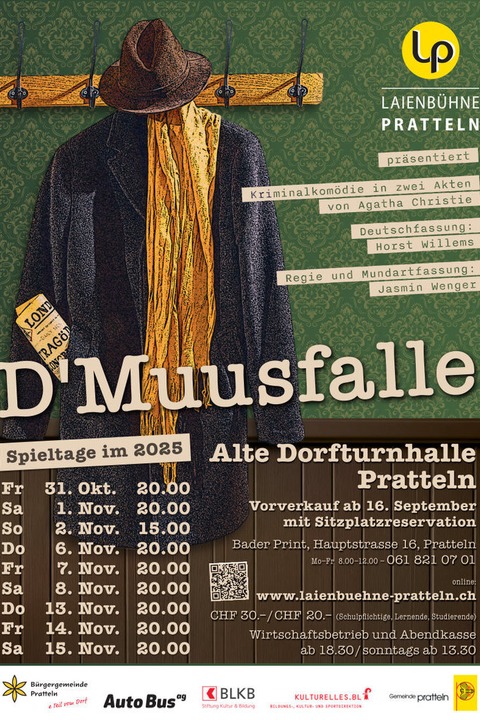D'Muusfalle - Pratteln - 31.10.2025 20:00