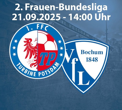 1. FFC Turbine Potsdam - VfL Bochum - Potsdam - 21.09.2025 14:00