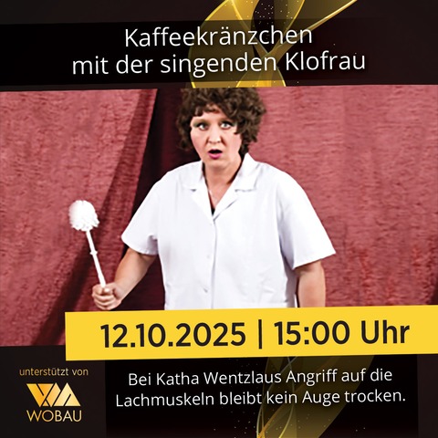 Kaffeekrnzchen mit der singenden Klofrau | Magdeburg | machwerk - Magdeburg - 12.10.2025 15:00
