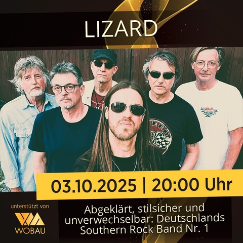 Lizard | Magdeburg | machwerk - Magdeburg - 03.10.2025 20:00