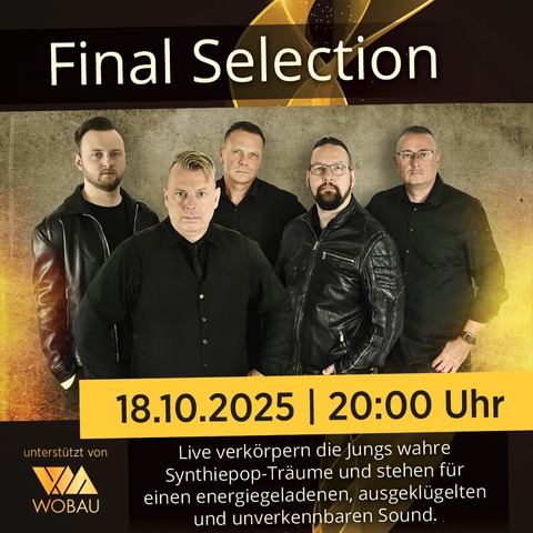 Final Selection | Magdeburg | machwerk - Magdeburg - 18.10.2025 20:00