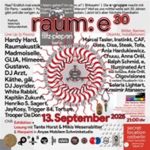 Raum: E - 30 - BERLIN - 13.09.2025 21:00