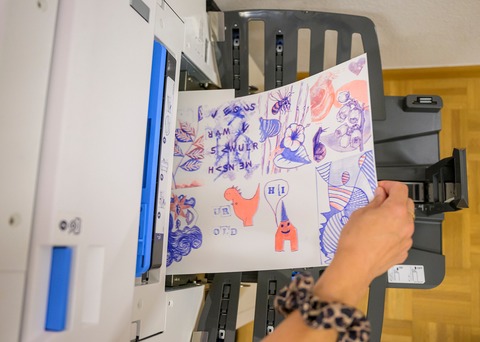Riso Lab: Weihnachtsedition - Postkarten-Werkstatt fr Einsteiger*innen - Freiburg - 02.12.2025 17:00