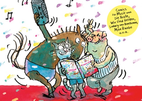 Anke Kuhl und Moni Port: Mukkekukke. Comics zu Musik - 39. Freiburger Literaturgesprch: Wilder Freitag zum Mitwippen (ab 8 Jahre) - Freiburg - 07.11.2025 15:00
