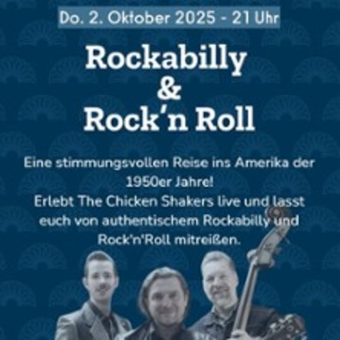 Rockabilly night - The chicken Shakers | Saalbau Fuldaer Hof - FULDA - 02.10.2025 21:00