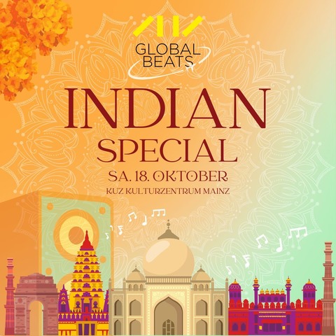 KUZ Global Beats: INDIAN SPECIAL - Mainz - 18.10.2025 23:00