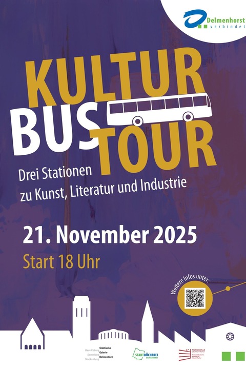 KulTour Delmenhorst 2025 - Kultur-Bus-Tour - Delmenhorst - 21.11.2025 18:00