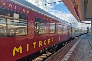 WARNEMNDE - Sonderzug zum Warnemnder Turmleuchten