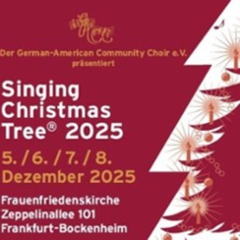 Singing Christmas Tree 2025 - FRANKFURT AM MAIN - 07.12.2025 17:00