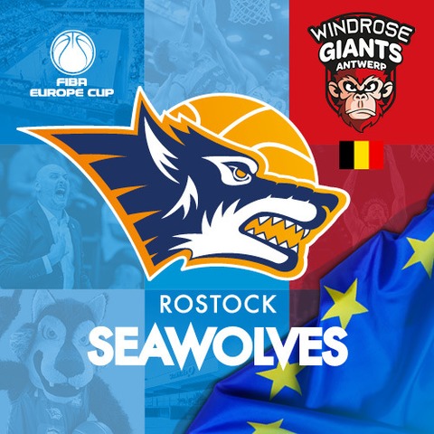 Rostock Seawolves - Windrose Giants Antwerpen - Rostock - 21.10.2025 18:00