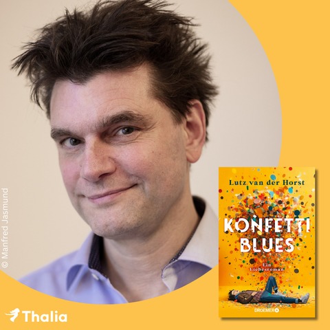 Lutz van der Horst live: Lesung & Gesprch zu seinem Debtroman &#8222;Konfetti-Blues&#8220; - Hamburg - 24.11.2025 20:15