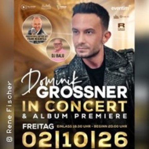 Dominik Grossner in Concert - OBERHAUSEN - 02.10.2026 20:00