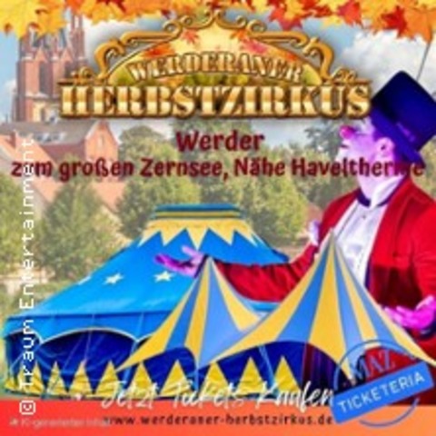 Werderaner Herbstzirkus - WERDER - 25.10.2025 14:00